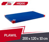 Materac gimnastyczny 200 x 120 x 10 cm PVC R60 niebieski