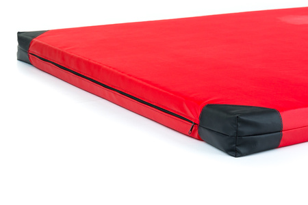 Materac gimnastyczny 200 x 120 x 10 cm skaj R60 czerwony