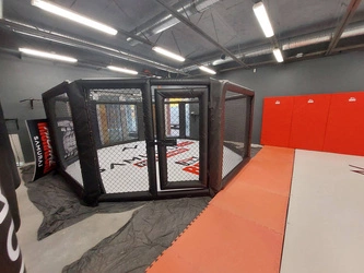 Profesjonalna klatka MMA podłogowa 8 x 8 m