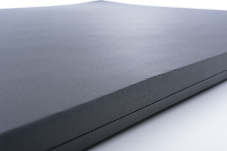 Pokrowiec na materac gimnastyczny 200 x 120 x 5 cm skaj szary