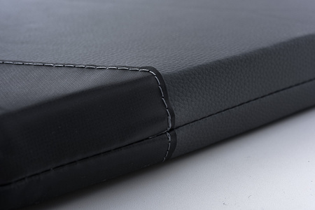 Pokrowiec na materac gimnastyczny 200 x 120 x 5 cm skaj szary