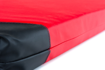 Materac gimnastyczny 200 x 120 x 10 cm skaj R60 czerwony