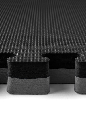 Mata puzzle Eco-Line 100 x 100 x 2 cm czarno szary