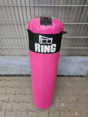 Worek bokserski Super 140 x 40 cm 40 kg różowy OUTLET