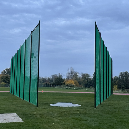 Piłkochwyt 6m stalowy cynkowany lakierowany