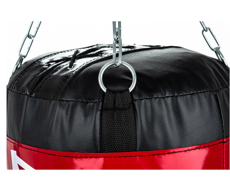 Młodzieżowy zestaw bokserski treningowy 100 x 35 cm czarny + rękawice + mocowanie