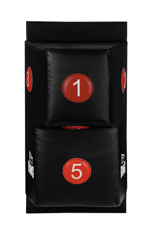 Tarcza treningowa ścienna z daszkiem i numerkami PVC