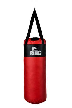 Worek bokserski dziecięcy czerwony 80 x 30 cm 10 kg