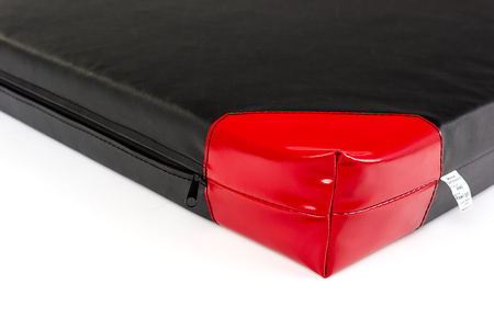 Materac gimnastyczny 200 x 120 x 10 cm PVC R90 czarny