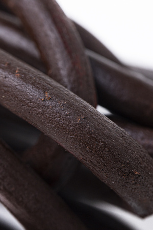 Skakanka drewniana z łożyskiem rzemień