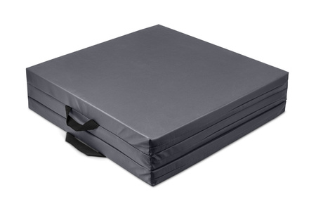 Materac składany 195 x 90 x 5 cm szary