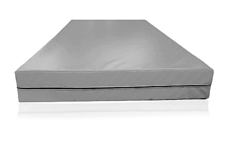 Materac gimnastyczny rehabilitacyjny 200 x 120 x 20 cm T25 Plawil SZARY antypoślizgowy