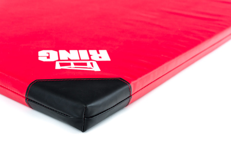 Materac gimnastyczny 200 x 120 x 5 cm PVC T120 czerwony