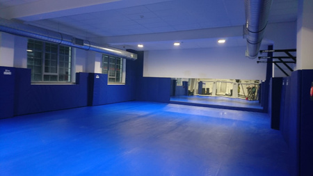 Materac ochronny - Osłony zabezpieczające na ścianę osłona ścienna 200 x 100 x 5 cm