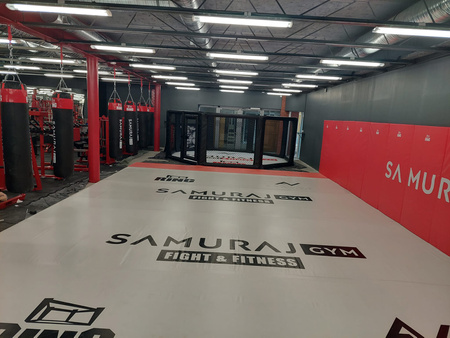 Profesjonalna klatka MMA podłogowa 8 x 8 m