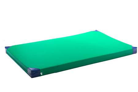 Materac gimnastyczny 200 x 120 x 10 cm skaj R60 zielony