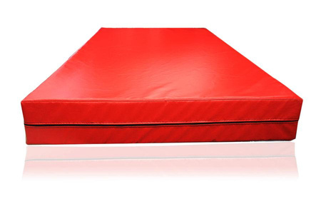 Materac gimnastyczny rehabilitacyjny 200 x 120 x 20 cm T25 Plawil czerwony + antypoślizgowy