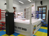 Profesjonalny ring bokserski z podestem 4 x 4 m