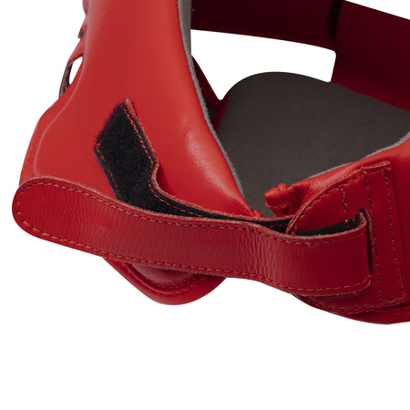 Kask Adidas IBA atestowany czerwony