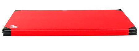 Materac gimnastyczny 200 x 120 x 10 cm PVC R90 czerwony