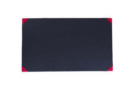 Pokrowiec na materac gimnastyczny 200 x 120 x 5 cm skaj czarny