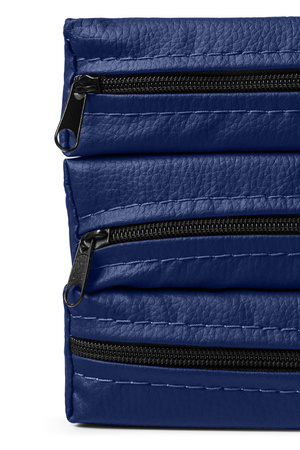 Materac składany 180 x 60 x 5 cm niebieski