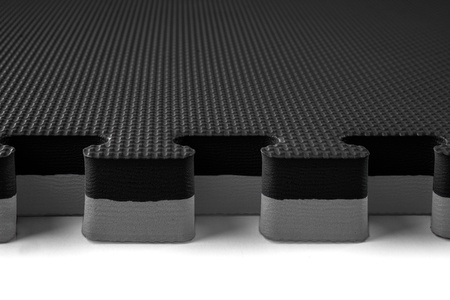 Mata puzzle Eco-Line 100 x 100 x 2 cm czarno szary