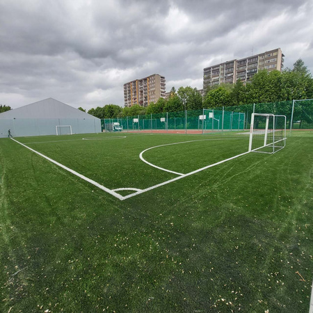 Piłkochwyt 4m stalowy cynkowany