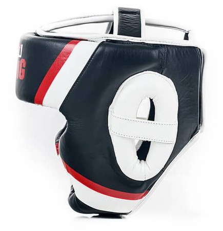 Kask bokserski sparingowy skórzany