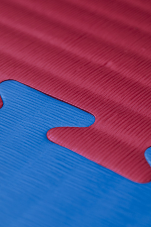 RING Mata puzzle Premium 100 x 100 x 4 cm czerwono - niebieska