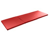 Materac składany 195 x 90 x 5 cm czerwony