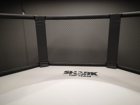 Profesjonalna klatka MMA z podestem 5 x 5 m