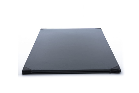 Pokrowiec na materac gimnastyczny 200 x 120 x 5 cm skaj szary