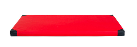 Materac gimnastyczny 200 x 120 x 10 cm skaj R60 czerwony
