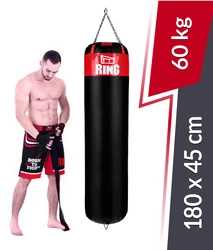 Worek bokserski Kolos 180 x 45 cm 60 kg czerwony