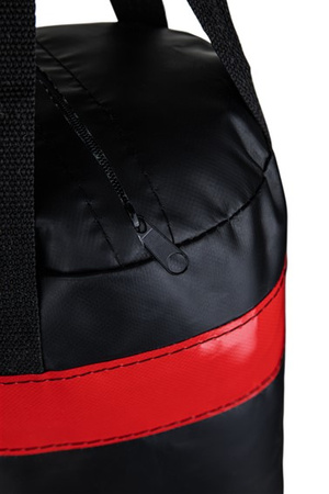 Zestaw bokserski dla dzieci: worek 60 cm czarny + rękawice Fire