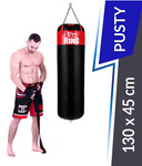 Worek bokserski Kolos 130 x 45 cm pusty czerwony