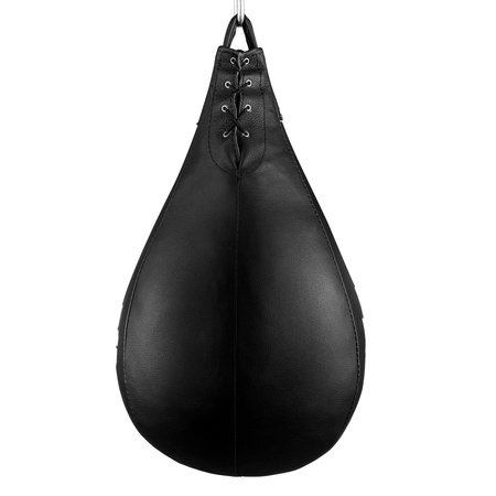 Gruszka bokserska skórzana 5 kg duża czarna