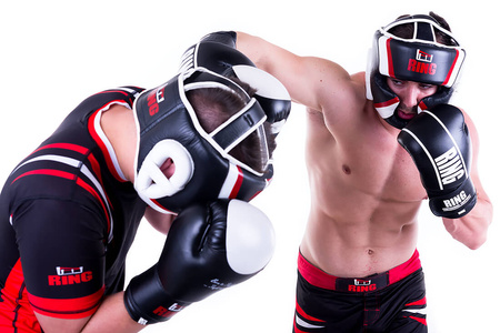 Rękawice bokserskie skórzane Competition Black