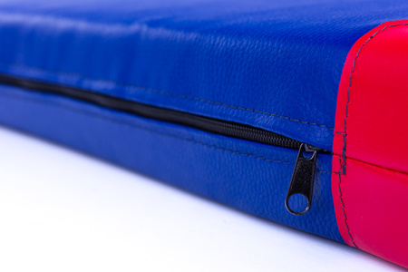 Materac gimnastyczny 200 x 120 x 10 cm skaj R60 niebieski