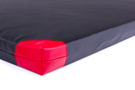 Materac gimnastyczny 200 x 120 x 10 cm skaj R60 czarny