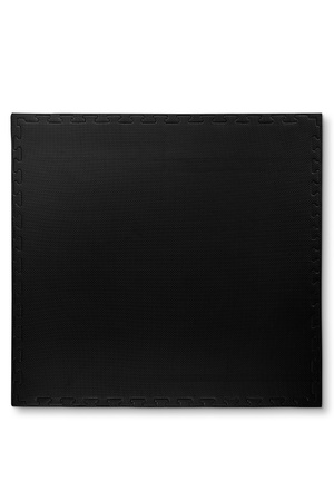 Mata puzzle Eco-Line 100 x 100 x 4 cm czarno czerwona