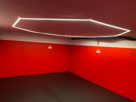 Materac ochronny - Osłony zabezpieczające na ścianę osłona ścienna 200 x 100 x 5 cm