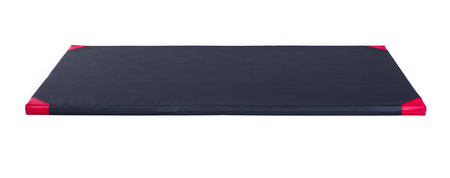Pokrowiec na materac gimnastyczny 200 x 120 x 5 cm skaj czarny