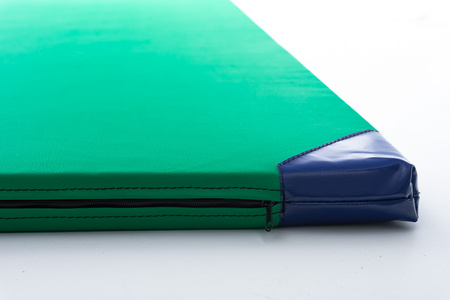 Materac gimnastyczny 200 x 120 x 5 cm skaj R90 zielony