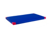 Materac gimnastyczny 200 x 120 x 10 cm skaj R60 niebieski