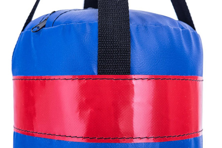 Zestaw bokserski dla dzieci: worek 50 cm niebieski + rękawice 4Kids