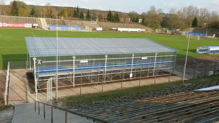 Zadaszenie trybuny (proste)