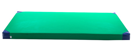 Materac gimnastyczny 200 x 120 x 10 cm skaj R60 zielony