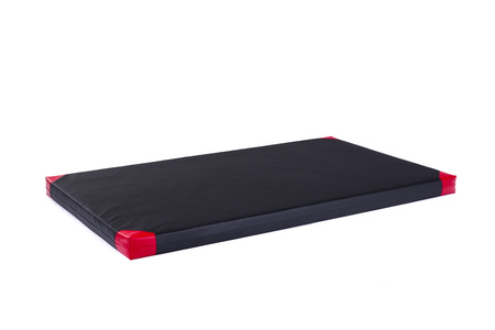 Materac gimnastyczny 200 x 120 x 10 cm skaj R60 czarny